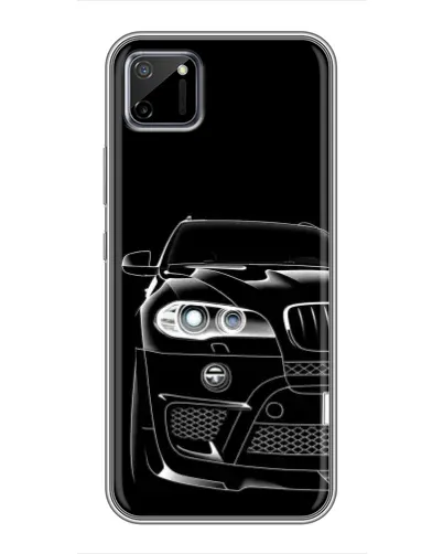 Чехол для Realme C11 с картинкой «Темный силуэт BMW» Чехол для Realme C11 с картинкой «Темный силуэт BMW»