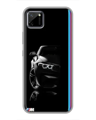 Чехол для Realme C11 с картинкой «Силуэт BMW в темноте» Чехол для Realme C11 с картинкой «Силуэт BMW в темноте»