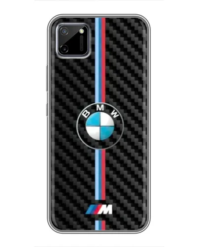 Чехол для Realme C11 с картинкой «Эмблема BMW и карбон» Чехол для Realme C11 с картинкой «Эмблема BMW и карбон»