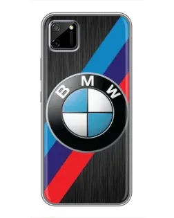 Чехол для Realme C11 с картинкой «BMW M-stripes стиль»