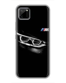Чехол для Realme C11 с картинкой «BMW — взгляд тигра»