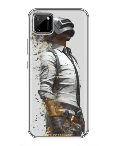 Чехол для Realme C11 с картинкой «PUBG — боец в пыли» Чехол для Realme C11 с картинкой «PUBG — боец в пыли»