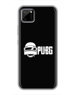 Чехол для Realme C11 с картинкой «PUBG — классический лого»