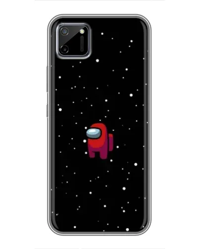 Чехол для Realme C11 с картинкой «Красный Among Us» Чехол для Realme C11 с картинкой «Красный Among Us»