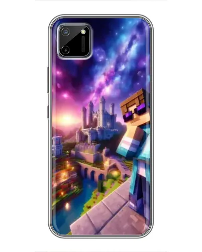 Чохол для Realme C11 з картинкою «Стів та космос» Чохол для Realme C11 з картинкою «Стів та космос»