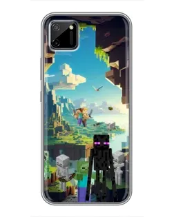 Чохол для Realme C11 з картинкою «Ендермен у лісі»