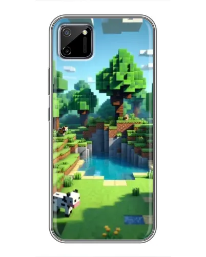 Чохол для Realme C11 з картинкою «Minecraft літній день» Чохол для Realme C11 з картинкою «Minecraft літній день»