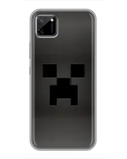 Чохол для Realme C11 з картинкою «Чорний кріпер градієнт»