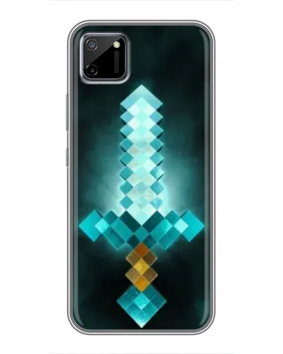 Чохол для Realme C11 з картинкою «Алмазний меч неон» Чохол для Realme C11 з картинкою «Алмазний меч неон»