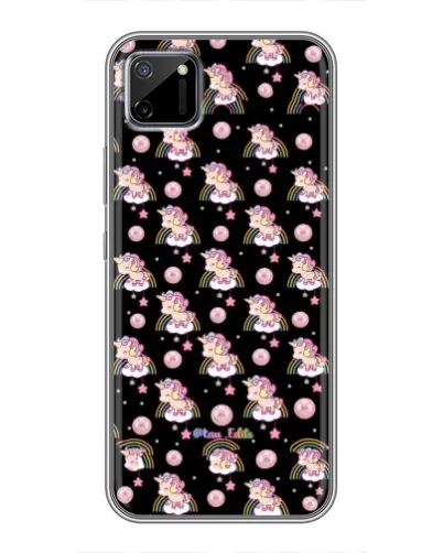 Чехол для Realme C11 с картинкой «Magic Unicorn паттерн» Чехол для Realme C11 с картинкой «Magic Unicorn паттерн»
