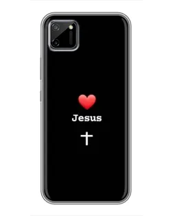 Чохол для Realme C11 з картинкою «Серце - Jesus» Чохол для Realme C11 з картинкою «Серце - Jesus»