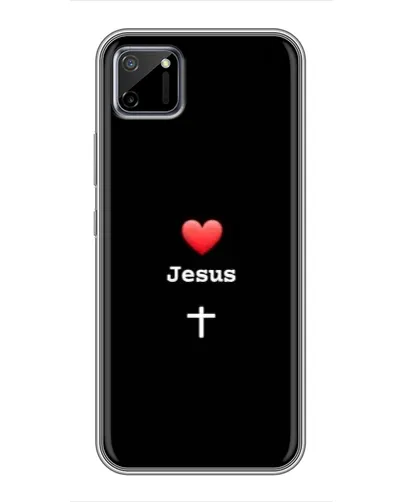 Чохол для Realme C11 з картинкою «Серце - Jesus» Чохол для Realme C11 з картинкою «Серце - Jesus»