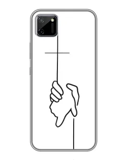 Чохол для Realme C11 з картинкою «Рука тримає» Чохол для Realme C11 з картинкою «Рука тримає»