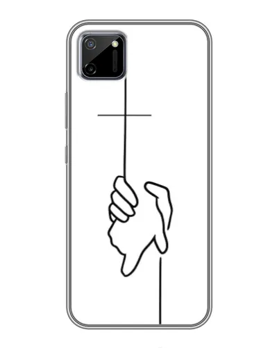 Чохол для Realme C11 з картинкою «Рука тримає» Чохол для Realme C11 з картинкою «Рука тримає»