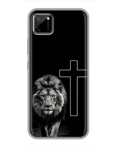 Чохол для Realme C11 з картинкою «Лев та Хрест» Чохол для Realme C11 з картинкою «Лев та Хрест»