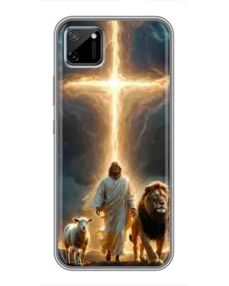 Чохол для Realme C11 з картинкою «Лев Юди та Світло» Чохол для Realme C11 з картинкою «Лев Юди та Світло»