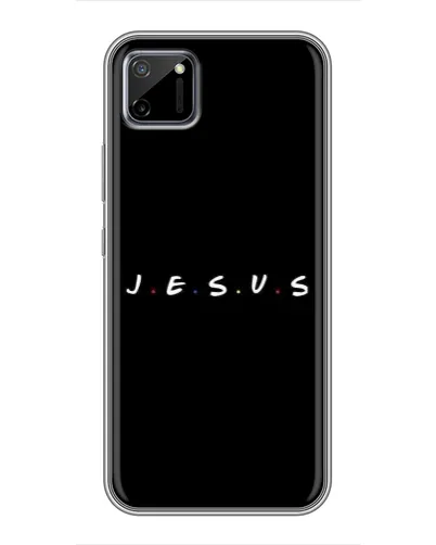 Чохол для Realme C11 з картинкою «Крапки віри J.E.S.U.S.» Чохол для Realme C11 з картинкою «Крапки віри J.E.S.U.S.»