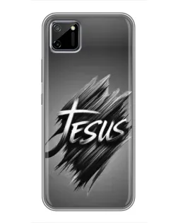 Чохол для Realme C11 з картинкою «Напис Jesus Graffiti»