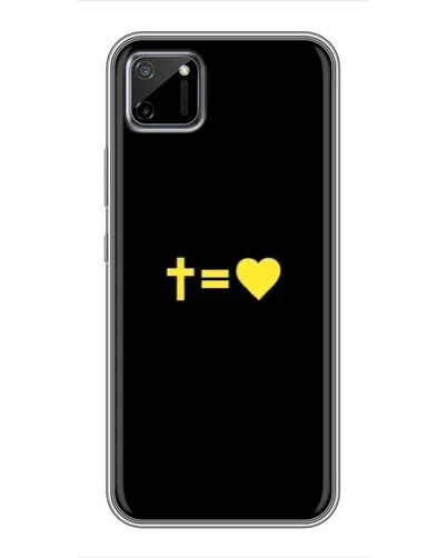 Чохол для Realme C11 з картинкою «Серце та Хрест» Чохол для Realme C11 з картинкою «Серце та Хрест»