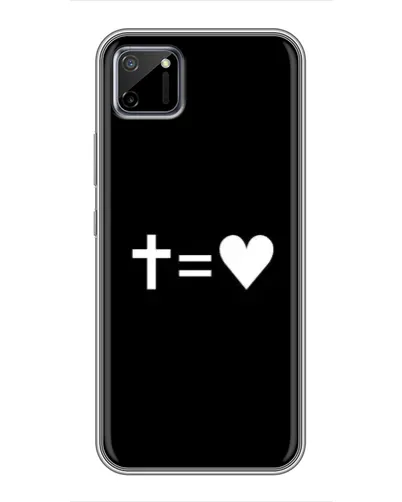 Чохол для Realme C11 з картинкою «Хрест та Серце» Чохол для Realme C11 з картинкою «Хрест та Серце»