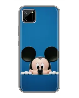 Чехол для Realme C11 с картинкой «Микки выглядывает» Чехол для Realme C11 с картинкой «Микки выглядывает»