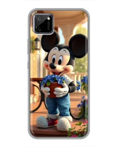 Чехол для Realme C11 с картинкой «Микки садовод» Чехол для Realme C11 с картинкой «Микки садовод»