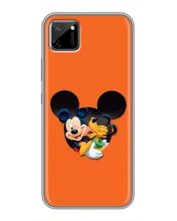 Чехол для Realme C11 с картинкой «Сердце Микки Минни» Чехол для Realme C11 с картинкой «Сердце Микки Минни»