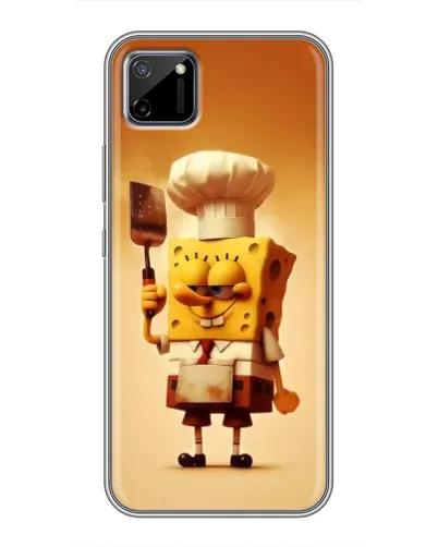 Чехол для Realme C11 с картинкой «Губка Боб повар» Чехол для Realme C11 с картинкой «Губка Боб повар»