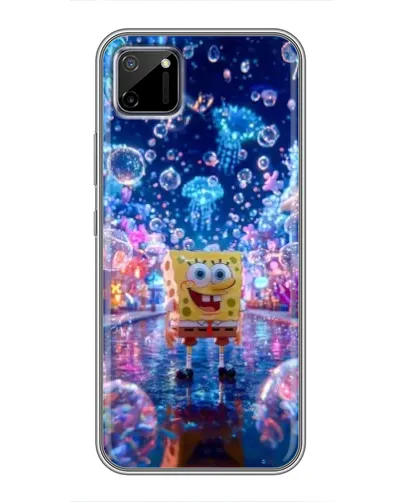 Чехол для Realme C11 с картинкой «Неоновый океан» Чехол для Realme C11 с картинкой «Неоновый океан»