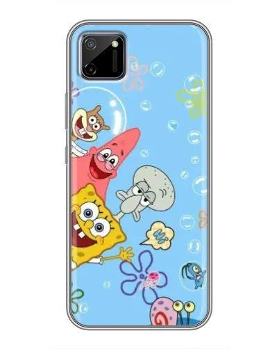 Чехол для Realme C11 с картинкой «Веселые пузырьки» Чехол для Realme C11 с картинкой «Веселые пузырьки»