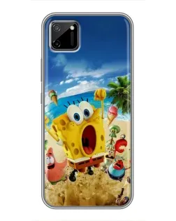 Чехол для Realme C11 с картинкой «Развлечения на пляже»