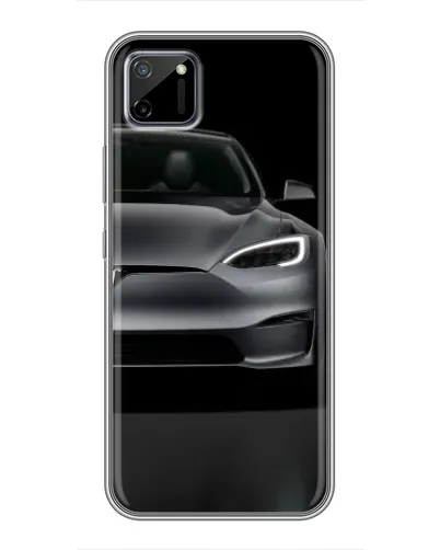 Чехол для Realme C11 с картинкой «Tesla Model S Look» Чехол для Realme C11 с картинкой «Tesla Model S Look»
