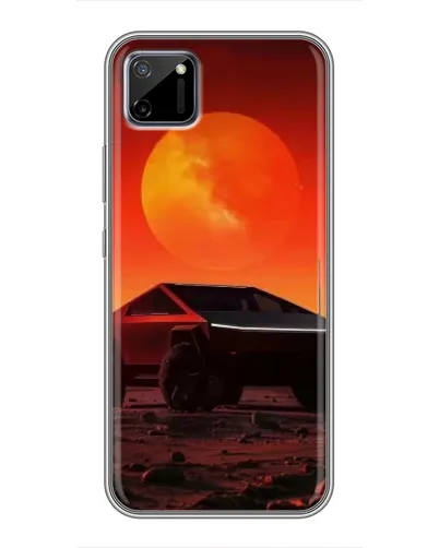 Чехол для Realme C11 с картинкой «Cybertruck на Марсе» Чехол для Realme C11 с картинкой «Cybertruck на Марсе»