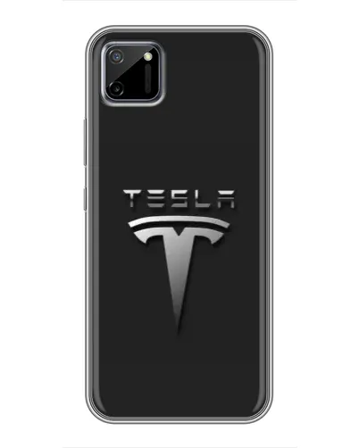 Чехол для Realme C11 с картинкой «Стальной логотип Tesla» Чехол для Realme C11 с картинкой «Стальной логотип Tesla»