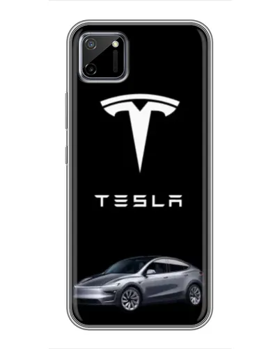 Чехол для Realme C11 с картинкой «Tesla Model Y» Чехол для Realme C11 с картинкой «Tesla Model Y»