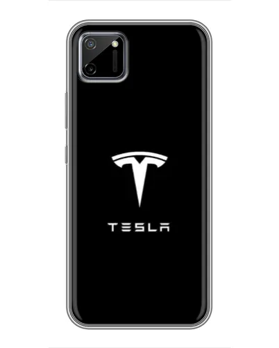 Чехол для Realme C11 с картинкой «Tesla White Logo» Чехол для Realme C11 с картинкой «Tesla White Logo»