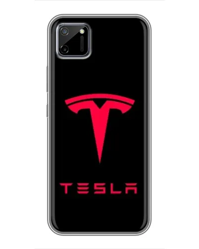 Чехол для Realme C11 с картинкой «Tesla Red Logo» Чехол для Realme C11 с картинкой «Tesla Red Logo»