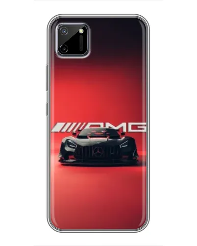 Чехол для Realme C11 с картинкой «Mercedes AMG — красная линия» Чехол для Realme C11 с картинкой «Mercedes AMG — красная линия»
