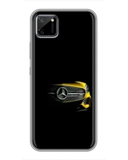 Чехол для Realme C11 с картинкой «Mercedes — ретро стиль»