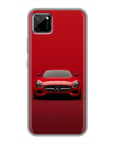 Чохол для Realme C11 з картинкою «Червоний Mercedes AMG»