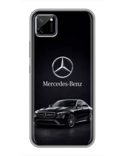 Чехол для Realme C11 с картинкой «Mercedes — решетка радиатора» Чехол для Realme C11 с картинкой «Mercedes — решетка радиатора»