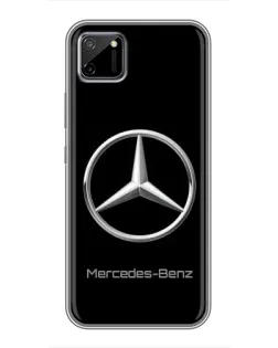 Чехол для Realme C11 с картинкой «Mercedes Silver Logo»