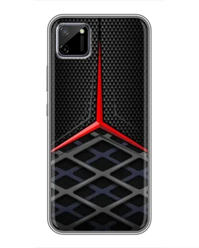 Чехол для Realme C11 с картинкой «Mercedes Carbon Grid» Чехол для Realme C11 с картинкой «Mercedes Carbon Grid»