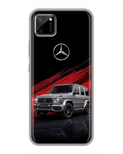 Чехол для Realme C11 с картинкой «Mercedes G-Class красный» Чехол для Realme C11 с картинкой «Mercedes G-Class красный»