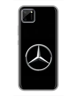 Чехол для Realme C11 с картинкой «Mercedes классический лого»