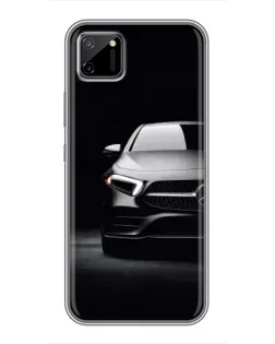 Чехол для Realme C11 с картинкой «Свет фар Mercedes»