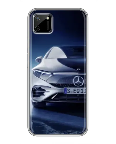 Чехол для Realme C11 с картинкой «Mercedes EQ — будущее» Чехол для Realme C11 с картинкой «Mercedes EQ — будущее»