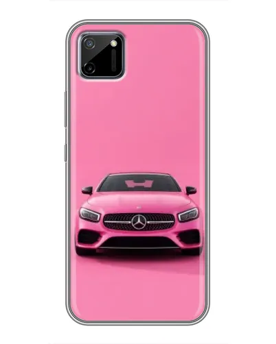 Чехол для Realme C11 с картинкой «Розовый Mercedes AMG» Чехол для Realme C11 с картинкой «Розовый Mercedes AMG»