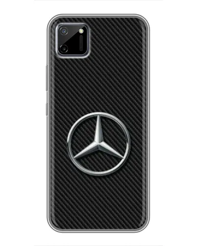 Чехол для Realme C11 с картинкой «Карбоновый Mercedes стиль» Чехол для Realme C11 с картинкой «Карбоновый Mercedes стиль»