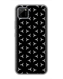 Чохол для Realme C11 з картинкою «Mercedes паттерн зірок»